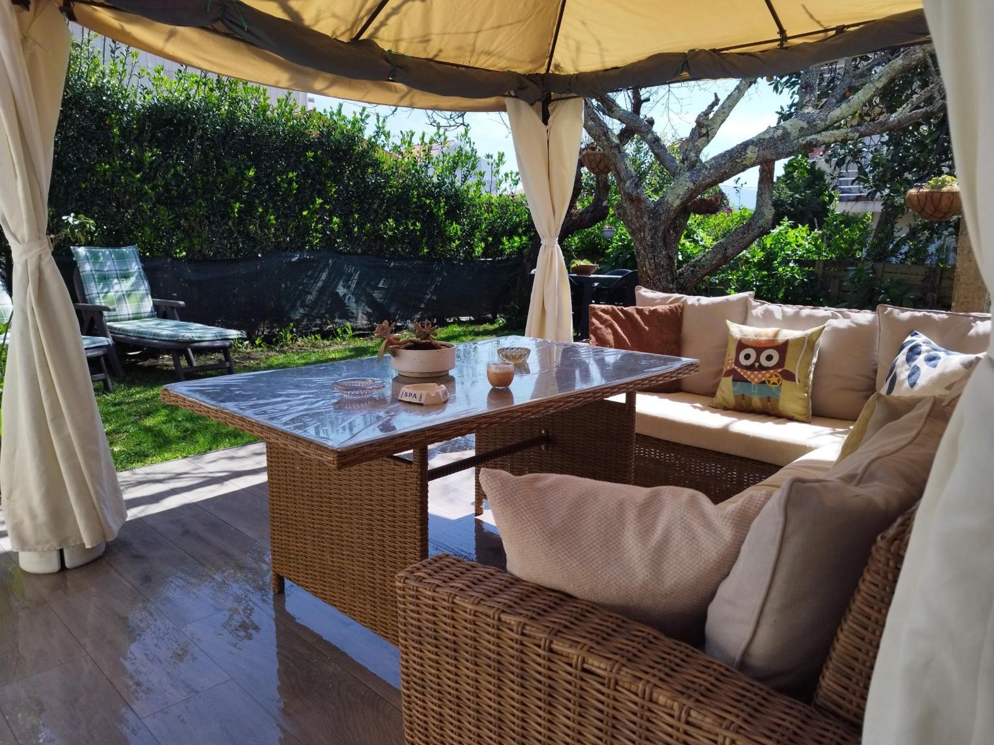 Jardin, Terraza Y Barbacoa Apartment О Грове Екстериор снимка
